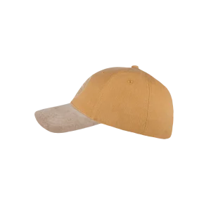 Hatland - UV-Baseball pet met logo voor volwassenen - Abel - Okerbruin